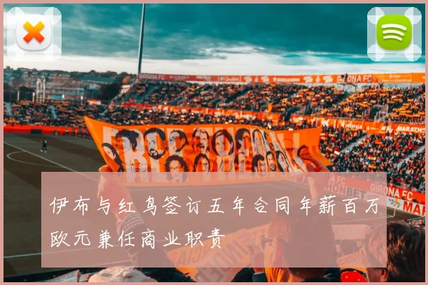 伊布与红鸟签订五年合同年薪百万欧元兼任商业职责